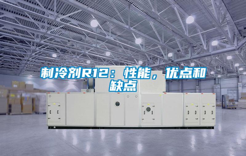 制冷剂R12：性能，优点和缺点