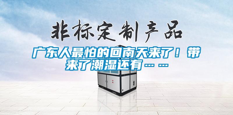 广东人最怕的回南天来了！带来了潮湿还有……