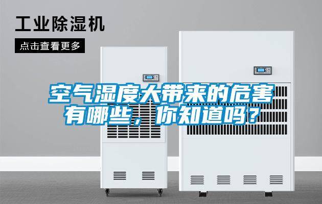 空气湿度大带来的危害有哪些，你知道吗？