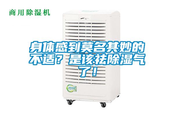 身体感到莫名其妙的不适？是该祛除湿气了！