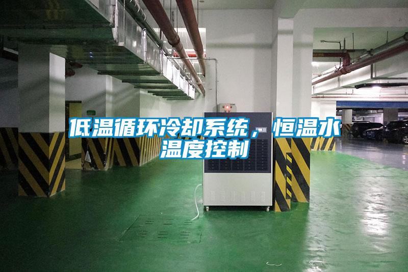 低温循环冷却系统，恒温水温度控制