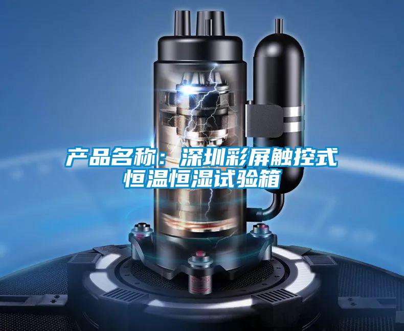 产品名称：深圳彩屏触控式恒温恒湿试验箱