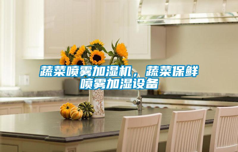 蔬菜喷雾加湿机，蔬菜保鲜喷雾加湿设备