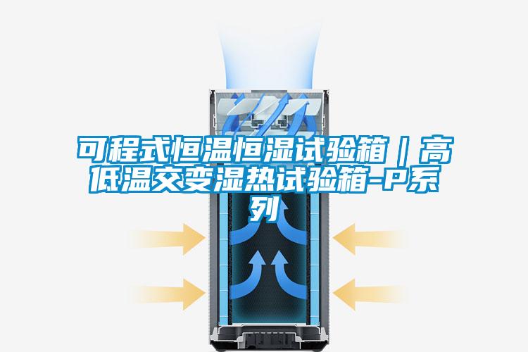 可程式恒温恒湿试验箱|高低温交变湿热试验箱-P系列