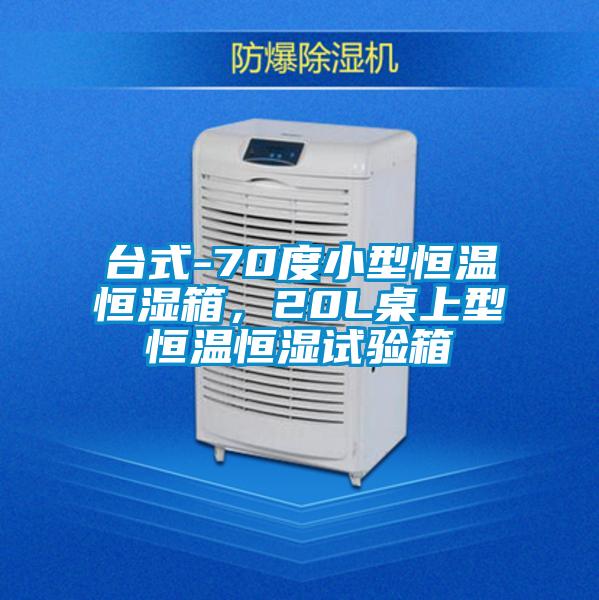 台式-70度小型恒温恒湿箱，20L桌上型恒温恒湿试验箱