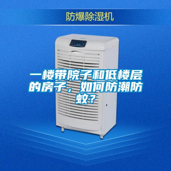 一楼带院子和低楼层的房子，如何防潮防蚊？
