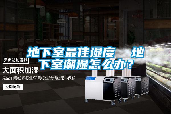 地下室最佳湿度  地下室潮湿怎么办？