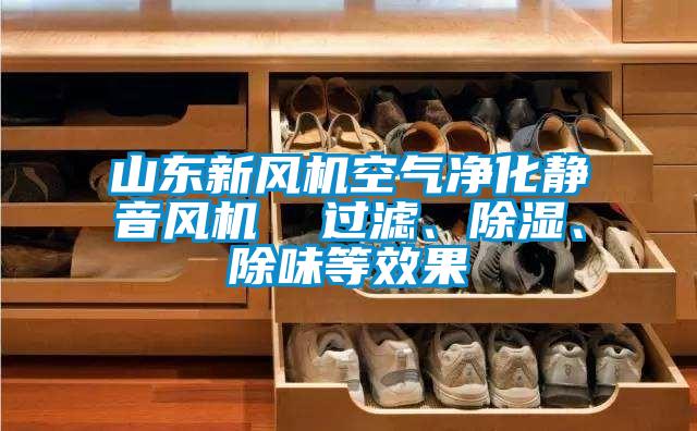 山东新风机空气净化静音风机  过滤、除湿、除味等效果