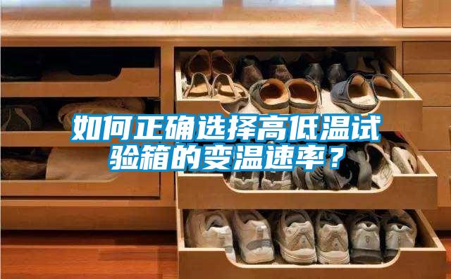 如何正确选择高低温试验箱的变温速率？