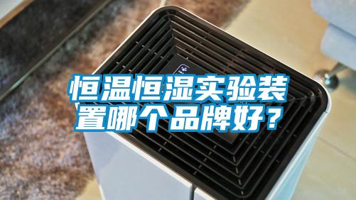 恒温恒湿实验装置哪个品牌好？