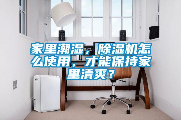 家里潮湿，茄子视频懂你更多在线观看怎么使用，才能保持家里清爽？