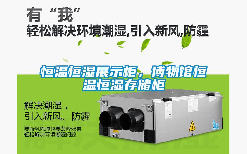 恒温恒湿展示柜，博物馆恒温恒湿存储柜