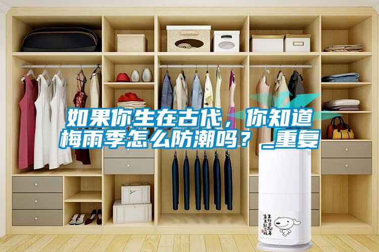 如果你生在古代，你知道梅雨季怎么防潮吗？_重复