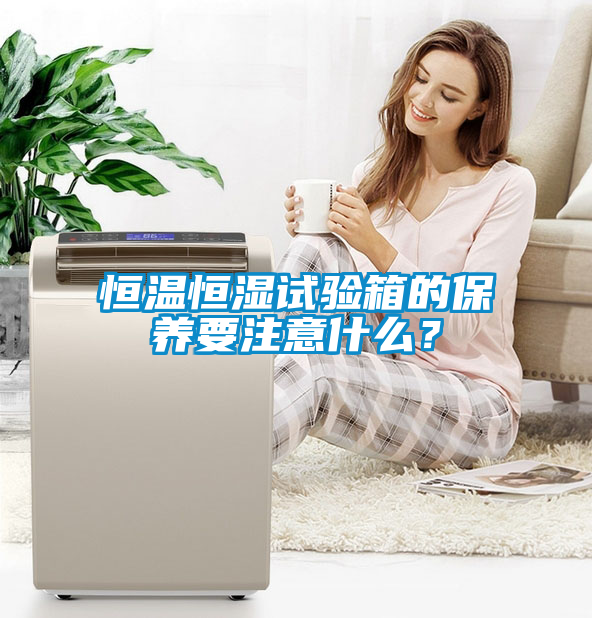 恒温恒湿试验箱的保养要注意什么？