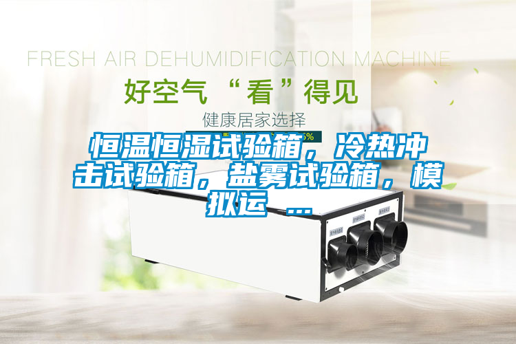 恒温恒湿试验箱，冷热冲击试验箱，盐雾试验箱，模拟运 ...