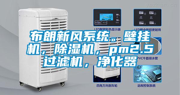 布朗新风系统。壁挂机，茄子视频懂你更多在线观看，pm2.5过滤机，净化器