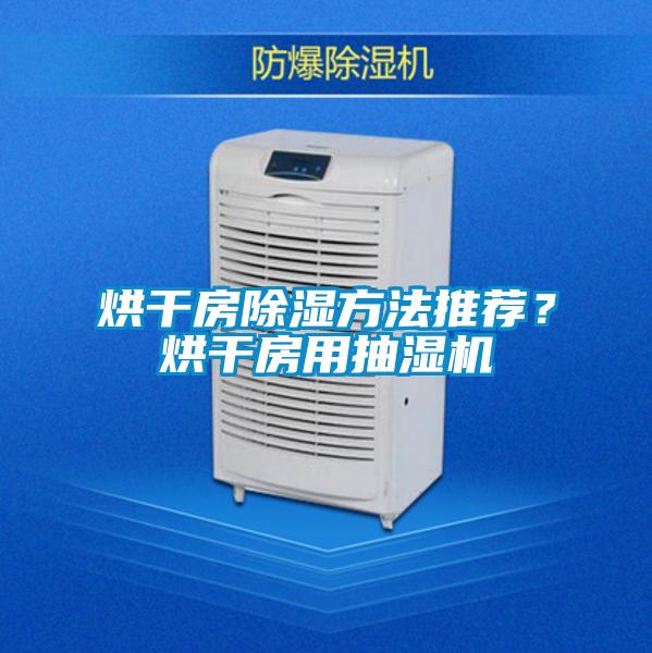 烘干房除湿方法推荐？烘干房用抽湿机