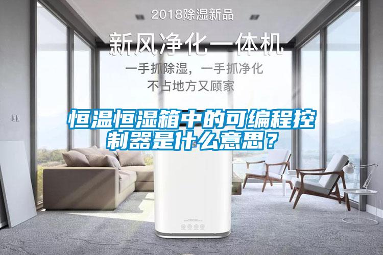 恒温恒湿箱中的可编程控制器是什么意思？