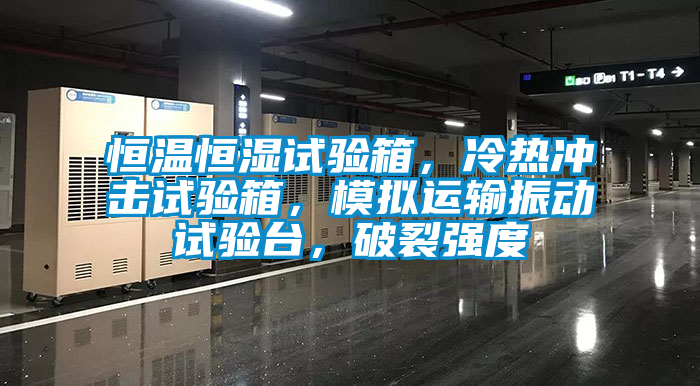 恒温恒湿试验箱，冷热冲击试验箱，模拟运输振动试验台，破裂强度