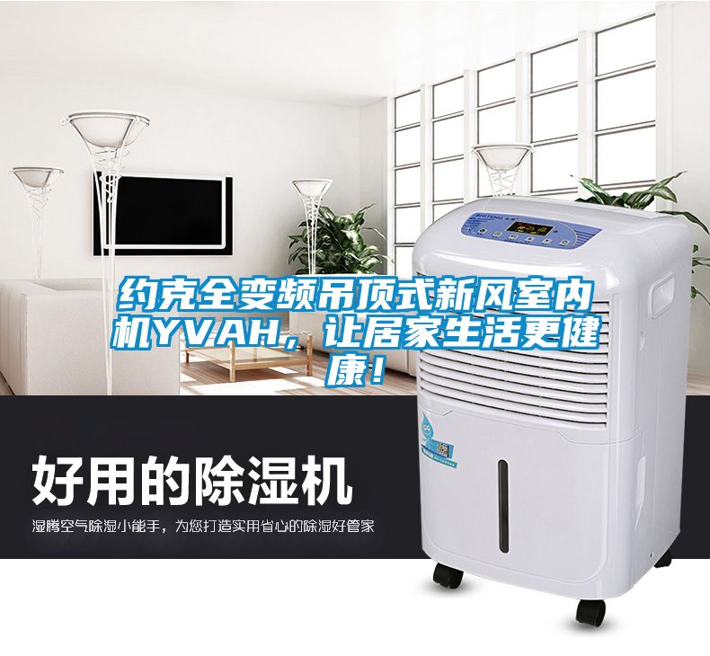 约克全变频吊顶式新风室内机YVAH，让居家生活更健康！