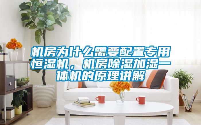机房为什么需要配置专用恒湿机，机房除湿加湿一体机的原理讲解