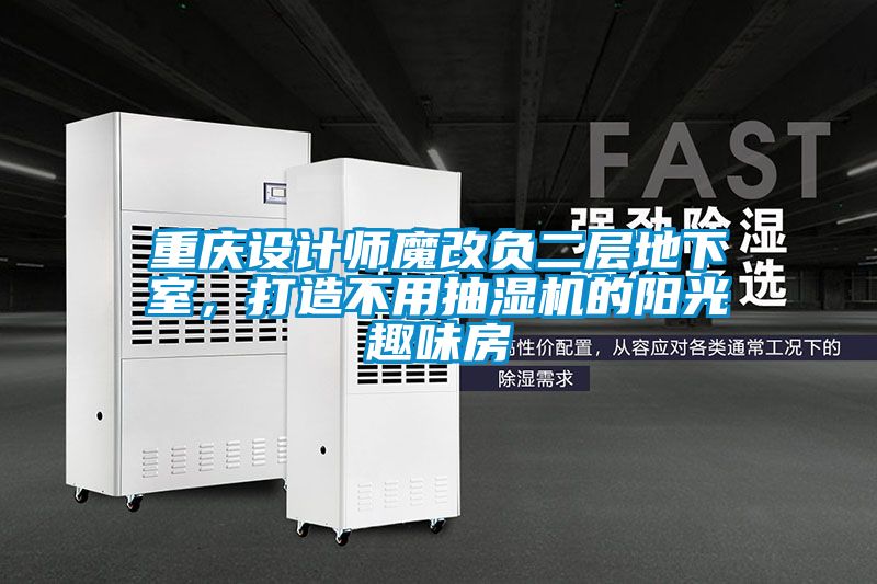 重庆设计师魔改负二层地下室，打造不用抽湿机的阳光趣味房