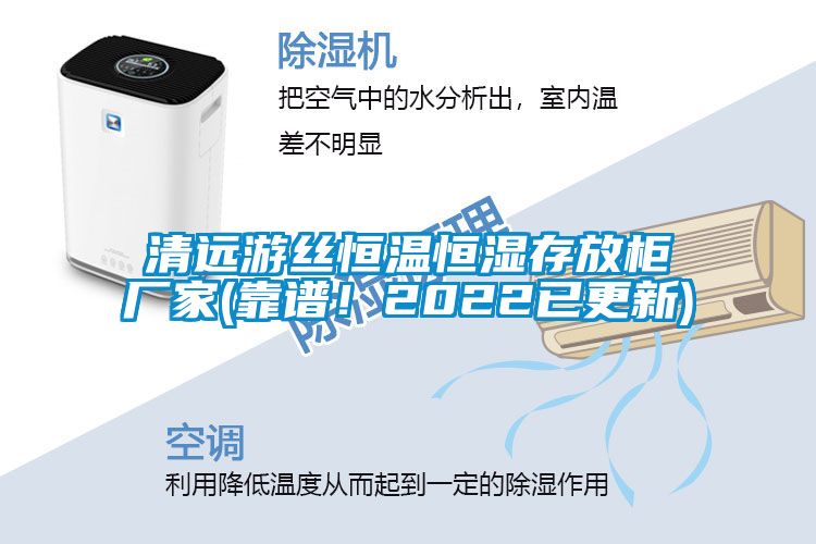 清远游丝恒温恒湿存放柜厂家(靠谱！2022已更新)