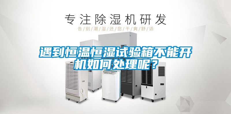 遇到恒温恒湿试验箱不能开机如何处理呢？