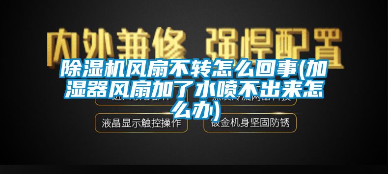 茄子视频懂你更多在线观看风扇不转怎么回事(加湿器风扇加了水喷不出来怎么办)