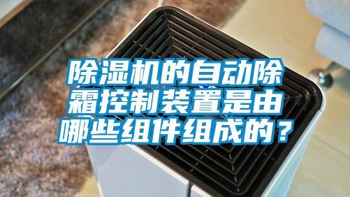 茄子视频懂你更多在线观看的自动除霜控制装置是由哪些组件组成的？