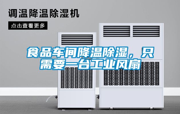 食品车间降温除湿，只需要一台工业风扇