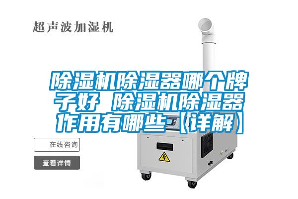 茄子视频懂你更多在线观看除湿器哪个牌子好 茄子视频懂你更多在线观看除湿器作用有哪些【详解】