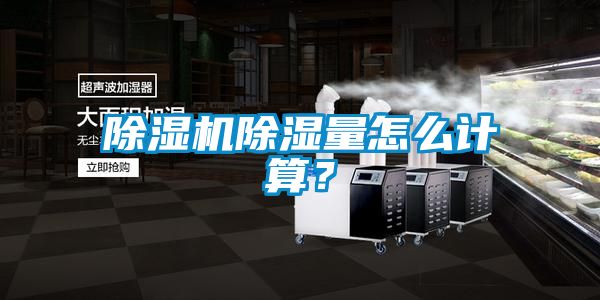 茄子视频懂你更多在线观看除湿量怎么计算？