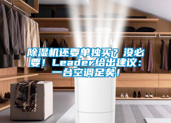 茄子视频懂你更多在线观看还要单独买？没必要！Leader给出建议：一台空调足矣！